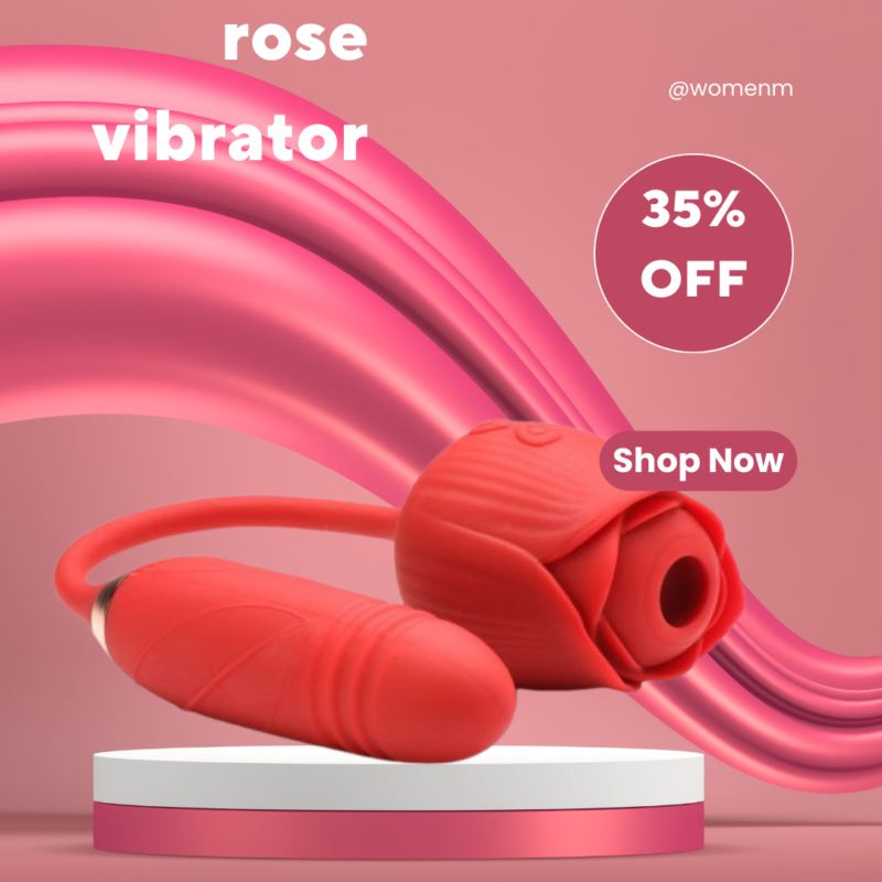 Bloomgasm Wild Rose Clitoral Suction Stimulator